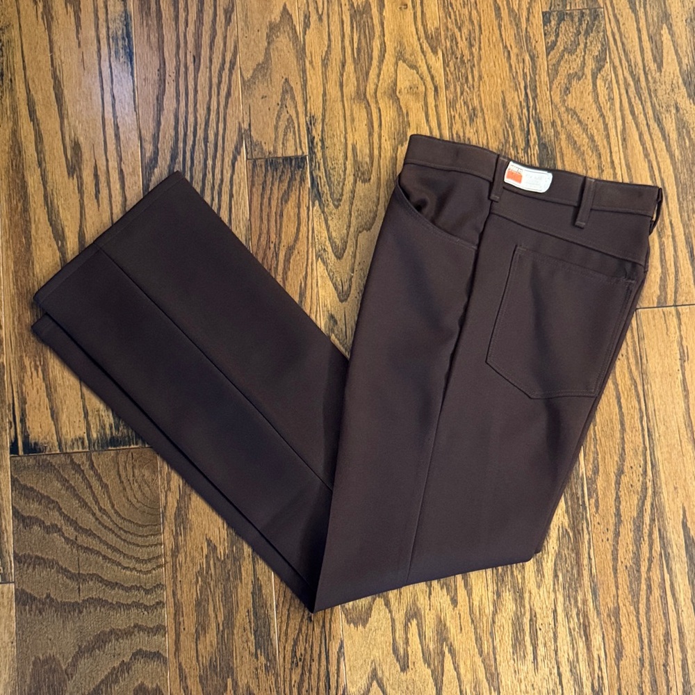Vintage Branders Men's Brown Rancher Cowboy Pants sz 31x33
